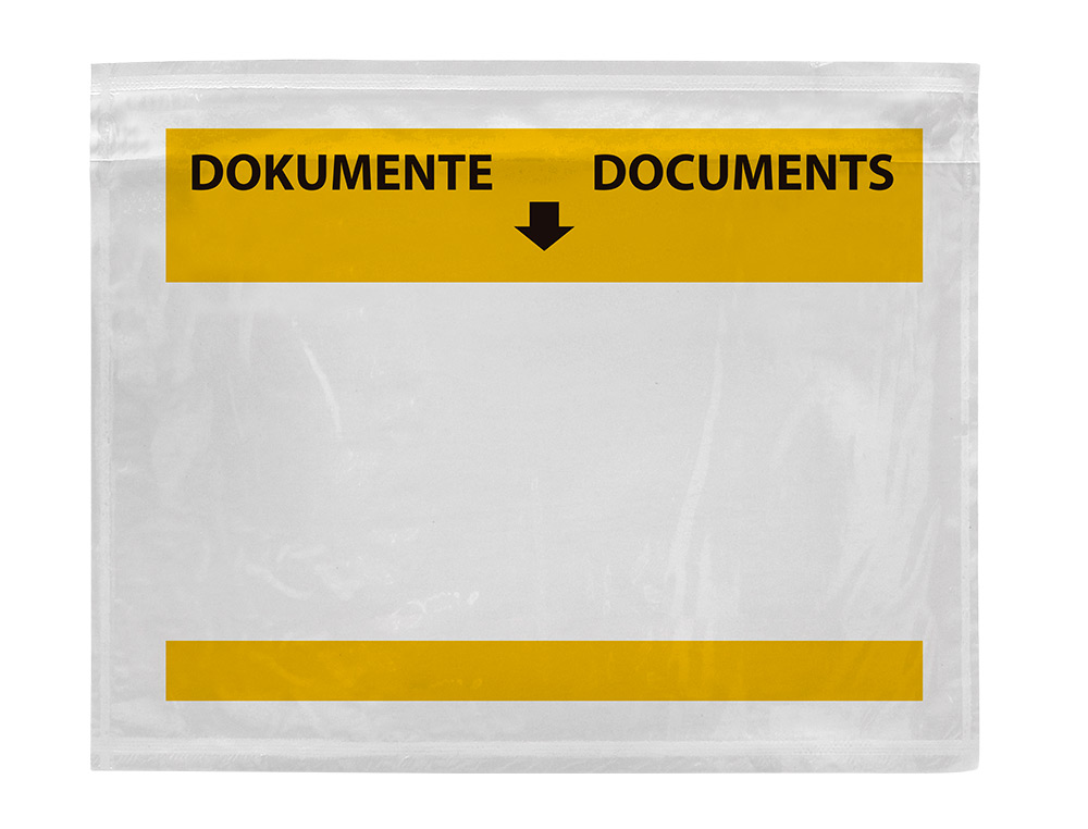 SOBRE AUTOADHESIVO Q-CONNECT PORTADOCUMENTOS MULTILINGUE 165X122 MM VENTANA TRANSPARENTE PAQUETE DE 100