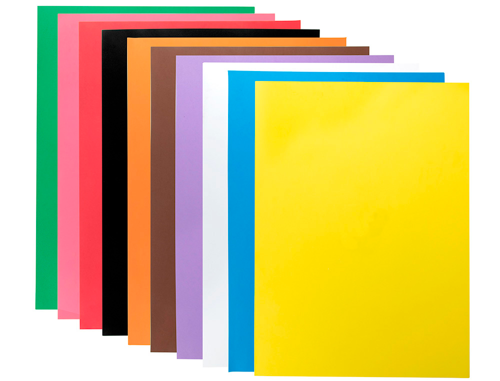 GOMA EVA LIDERPAPEL 50X70CM 60G/M2 ESPESOR 1,5MM COLORES SURTIDOS