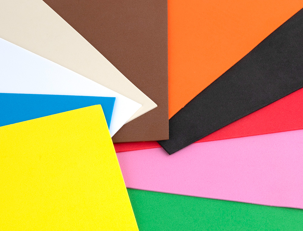 GOMA EVA LIDERPAPEL 50X70CM 60G/M2 ESPESOR 1,5MM COLORES SURTIDOS