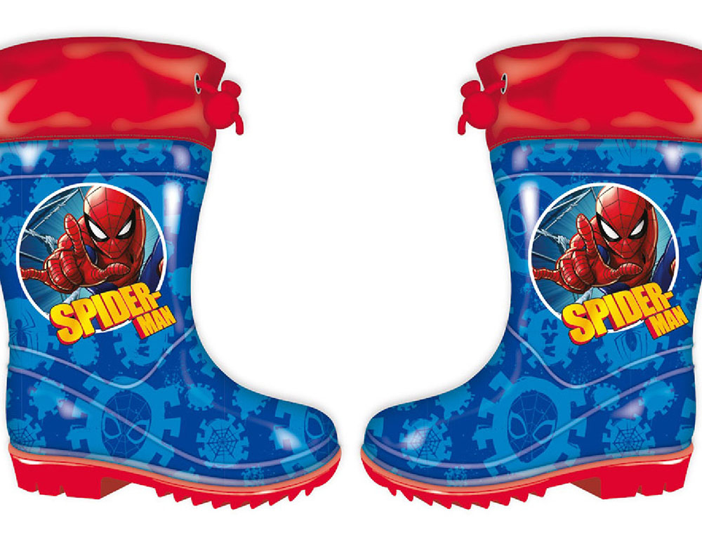 BOTA DE AGUA SAFTA SPIDERMAN PACK DE 5 PARES TALLAS SURTIDAS