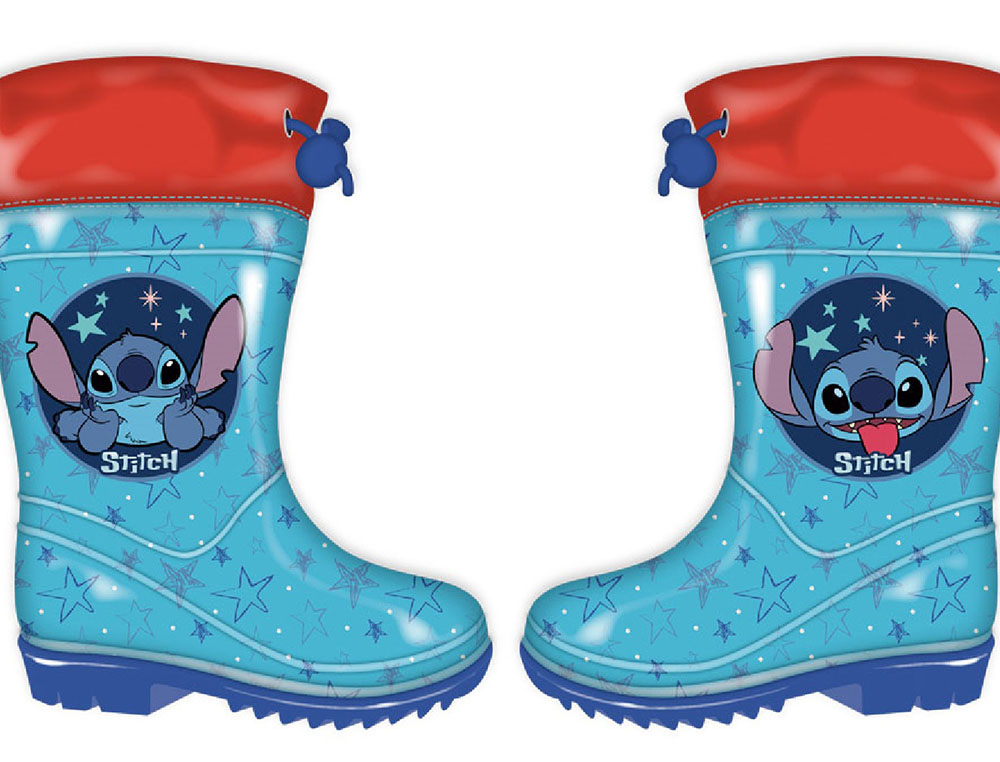 BOTA DE AGUA SAFTA STITCH PACK DE 5 PARES TALLAS SURTIDAS