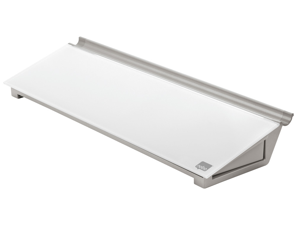 BLOC DE NOTAS SOBREMESA DE CRISTAL NOBO DIAMOND BLANCO 60X460X150 MM