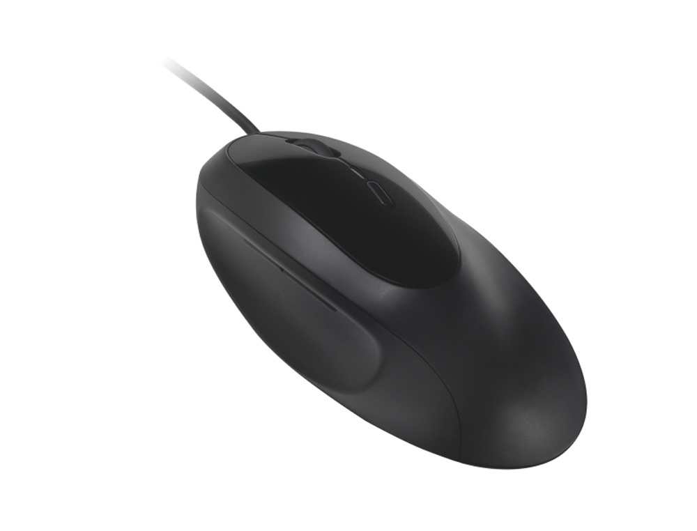 RATON KENSINGTON OPTICO PRO FIT ERGO 5 BOTONES 3200 DPI CON CABLE COLOR NEGRO