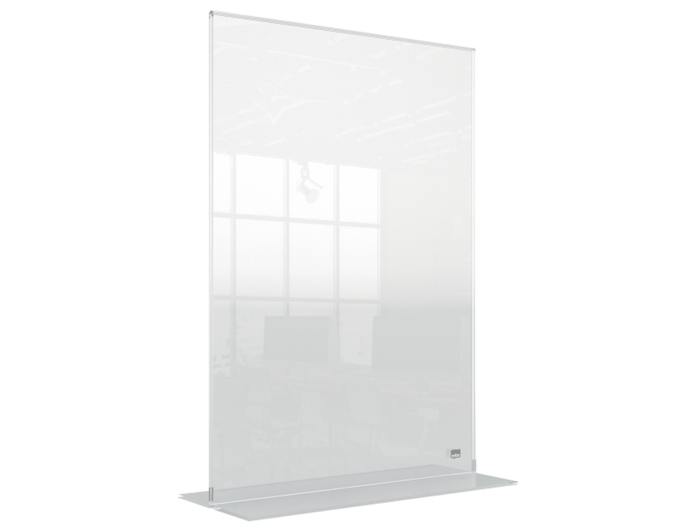 PORTAPOSTER NOBO ACRILICO TRANSPARENTE SOBREMESA DIN A3