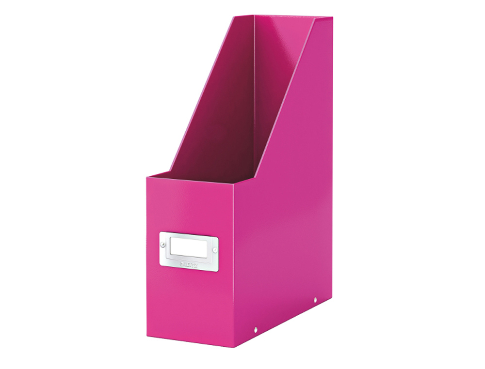 REVISTERO LEITZ CLICK&STORE CARTON PLASTIFICADORA COLOR FUCSIA 103X330X253 MM